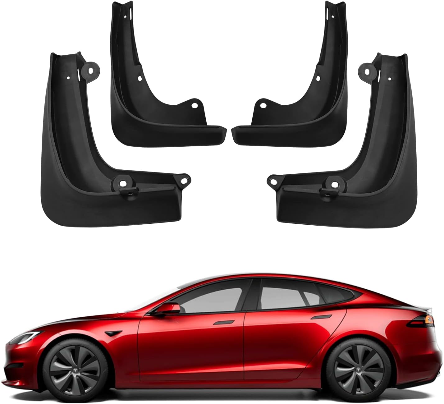 Mud Flaps Splash Guards for Model S 2014-Present