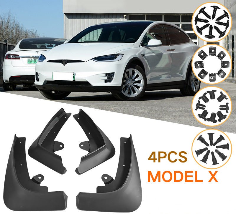 Mud Flaps Splash Guards for Model X 2016-Present