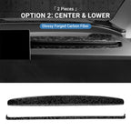 Real Dry Carbon Fiber Dashboard Cover Overlay for Model 3 Highland / Model Y Juniper