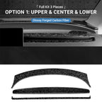 Real Dry Carbon Fiber Dashboard Cover Overlay for Model 3 Highland / Model Y Juniper