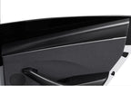 Real Dry Carbon Fiber Upper Door Trim Panel Overlay for Model 3 Highland / Model Y Juniper