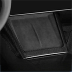 Real Dry Carbon Fiber Wireless Charging Frame for New Model Y & Model 3 Highland