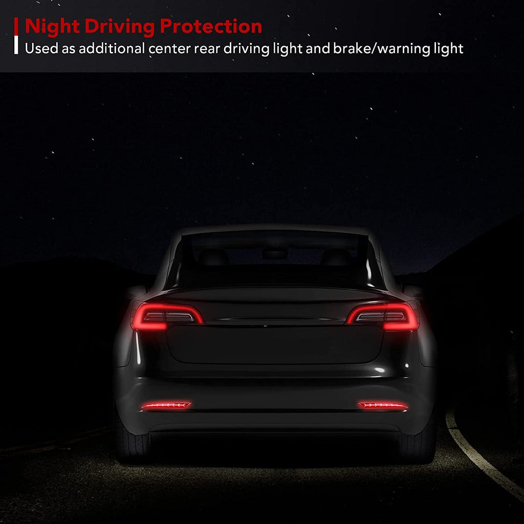 Rear Bumper Turn Signal Light Upgrade for Model Y