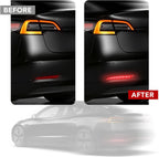 Rear Bumper Turn Signal Light Upgrade for Model Y