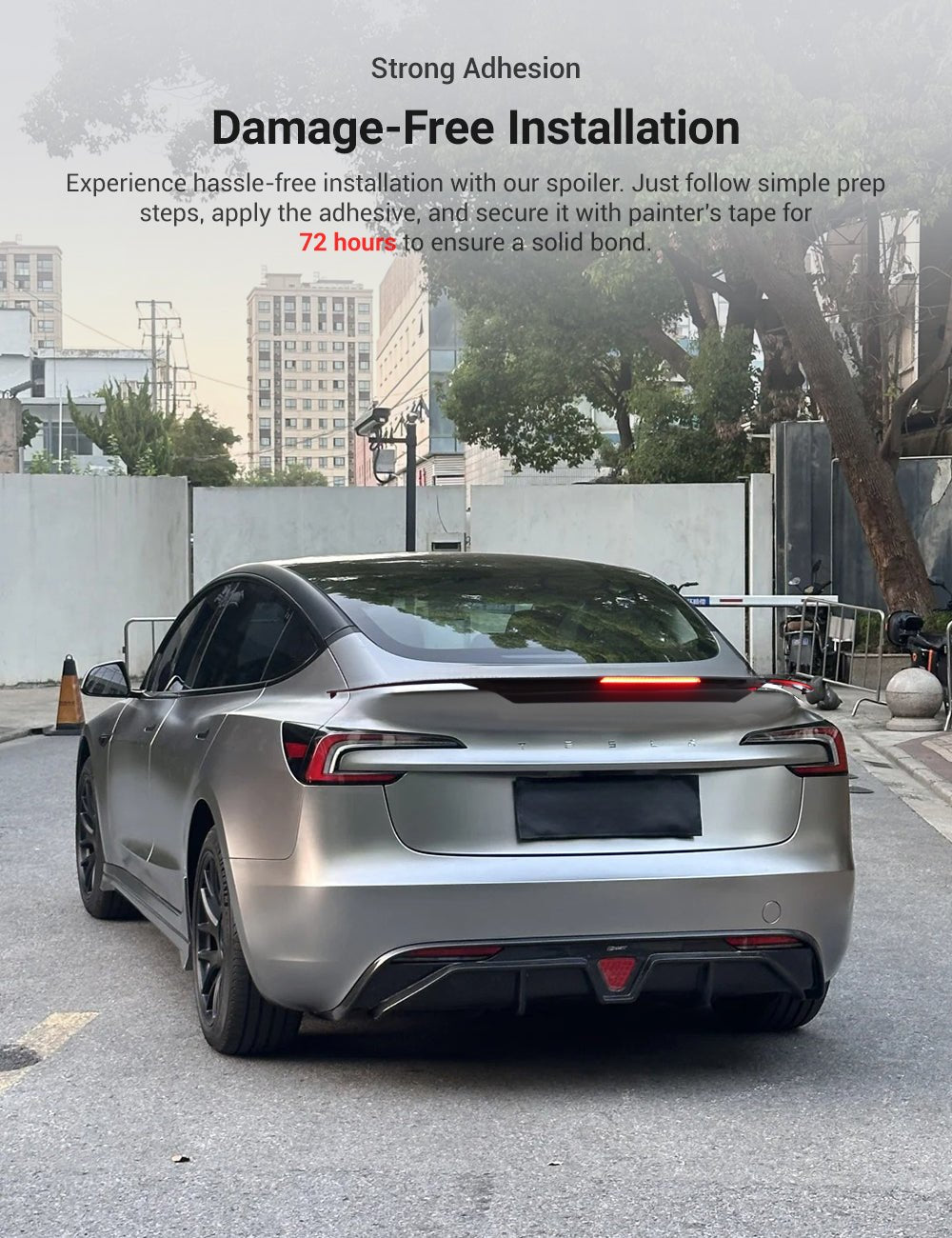 Rear Led Spoiler for Model 3 Highland / Model Y |
