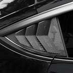 Rear Side Window Louvers Cover for Model Y | 3 Finishes | 2-Pack