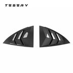 Rear Side Window Louvers Cover for Model Y | 3 Finishes | 2-Pack