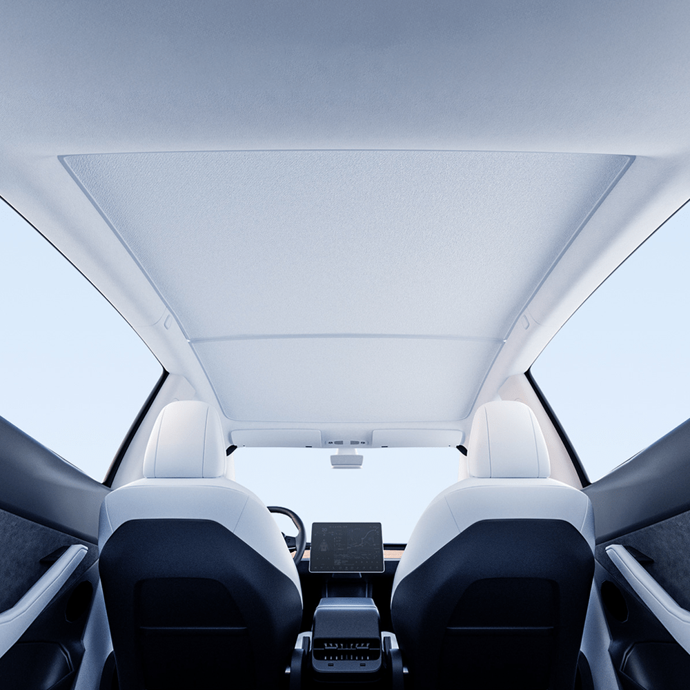 Glass Roof Sunshade for Tesla Model Y |