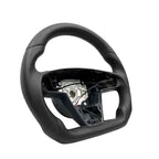 Touch Horn Round Steering Wheel Replacement for Tesla Model S / X 2021-2023
