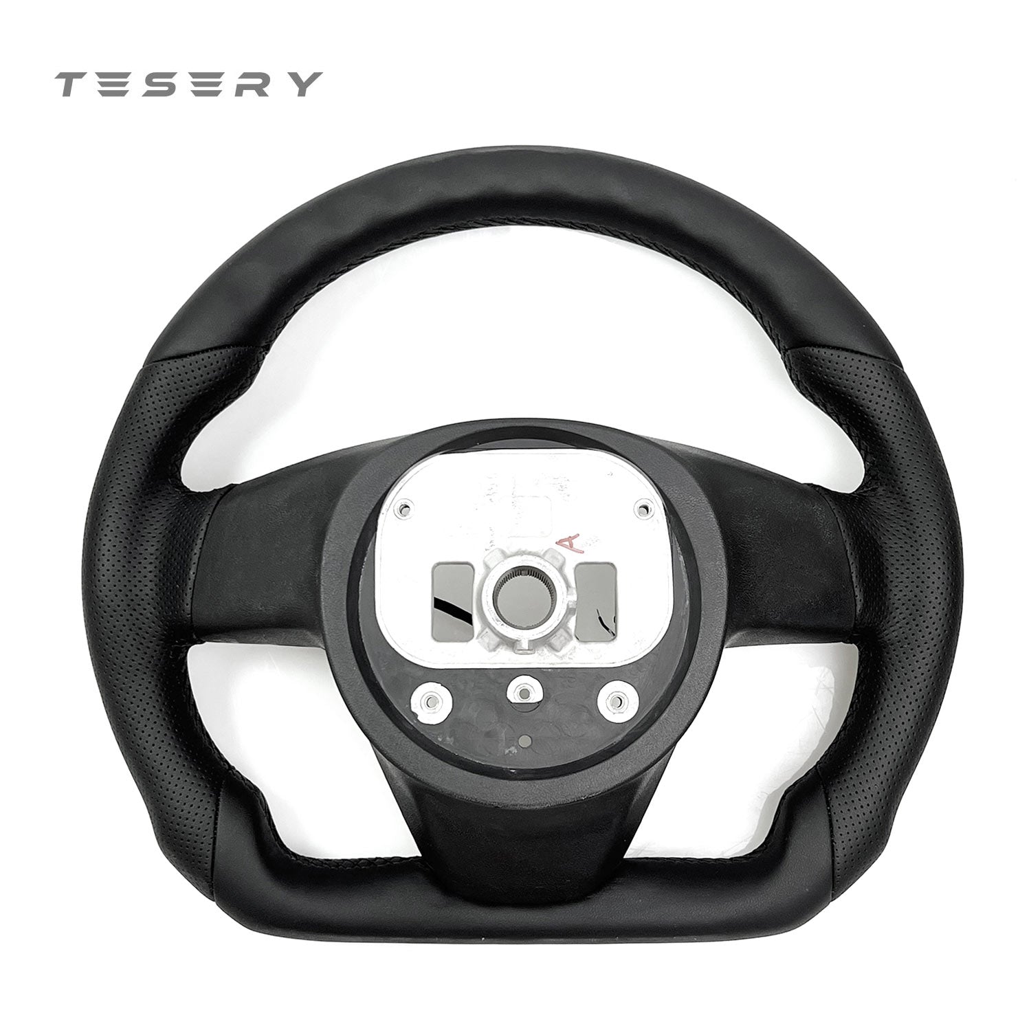 Touch Horn Round Steering Wheel Replacement for Tesla Model S / X 2021-2023