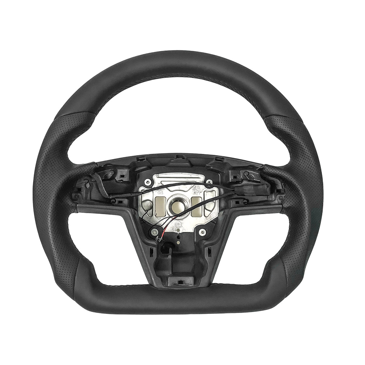 Touch Horn Round Steering Wheel Replacement for Tesla Model S / X 2021-2023