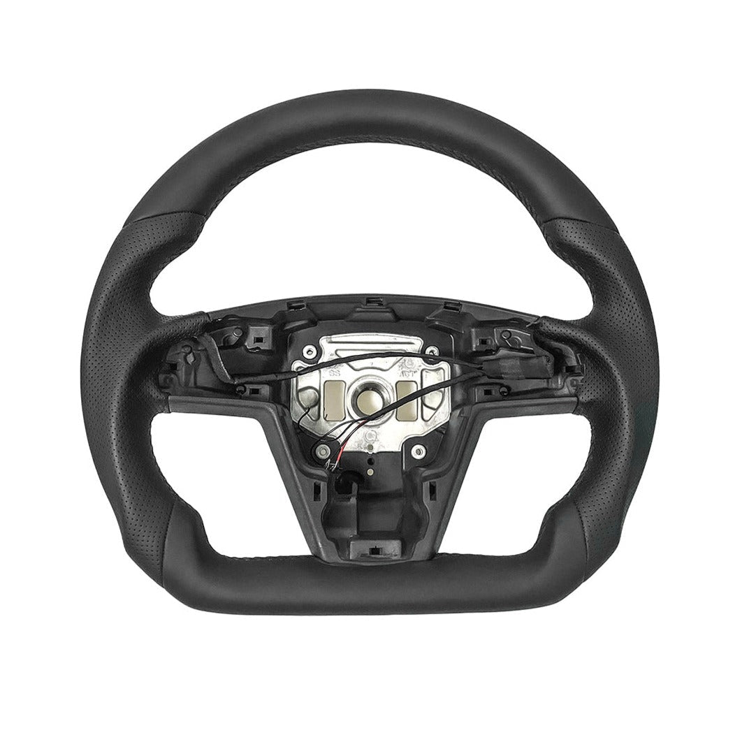 Touch Horn Round Steering Wheel Replacement for Tesla Model S / X 2021-2023
