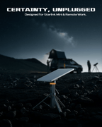 Portable Power Bank & Battery Pack for Starlink Mini | 51300mAh Battery Tripod Stand