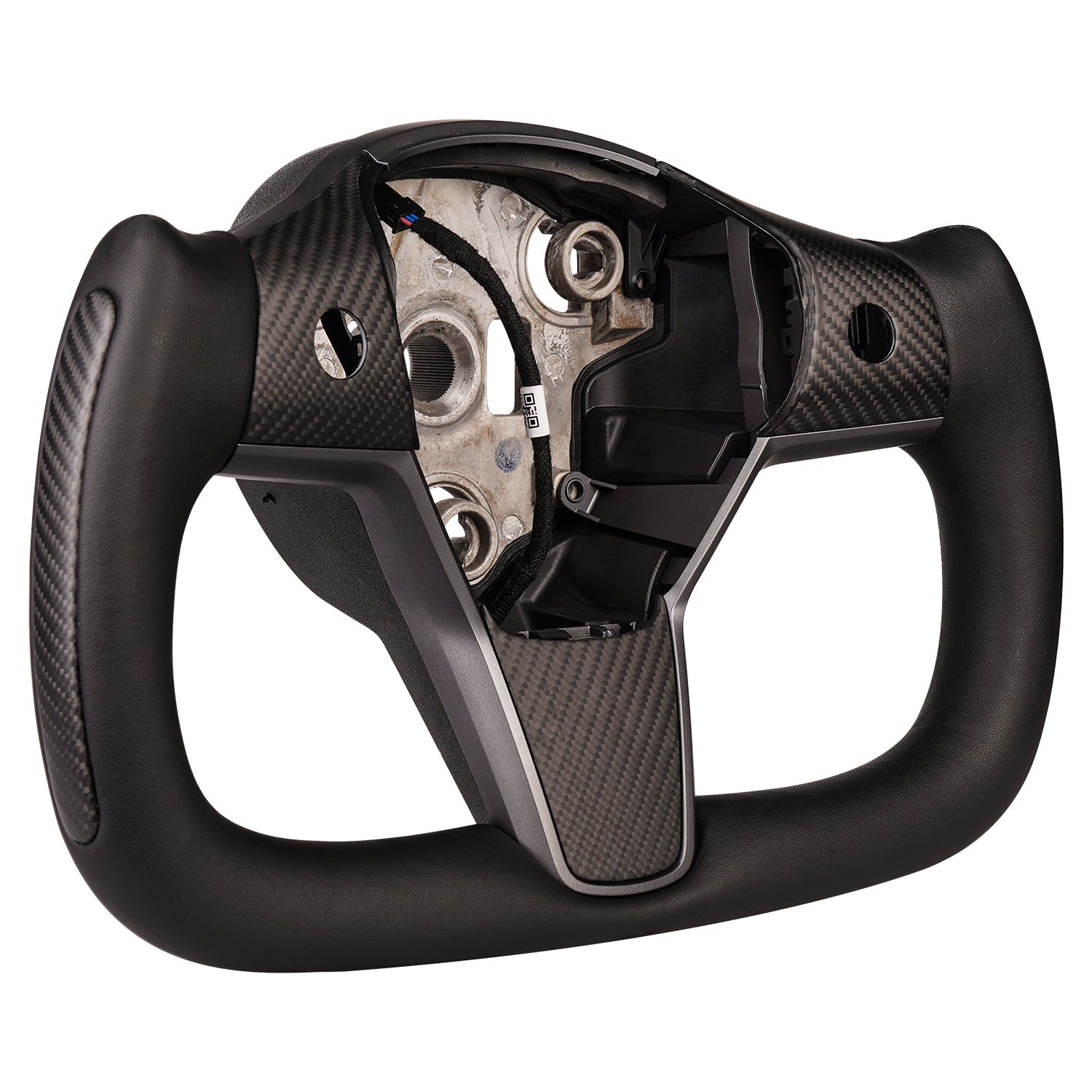 Yoke Carbon Fiber Steering Wheel for Tesla Model 3 / Y【Style 34】