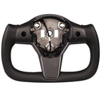 Yoke Carbon Fiber Steering Wheel for Tesla Model 3 / Y【Style 34】
