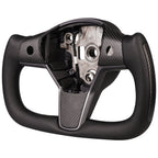 Yoke Carbon Fiber Steering Wheel for Tesla Model 3 / Y【Style 34】