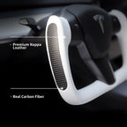 Yoke Carbon Fiber Steering Wheel for Model 3 / Y【Style 37】