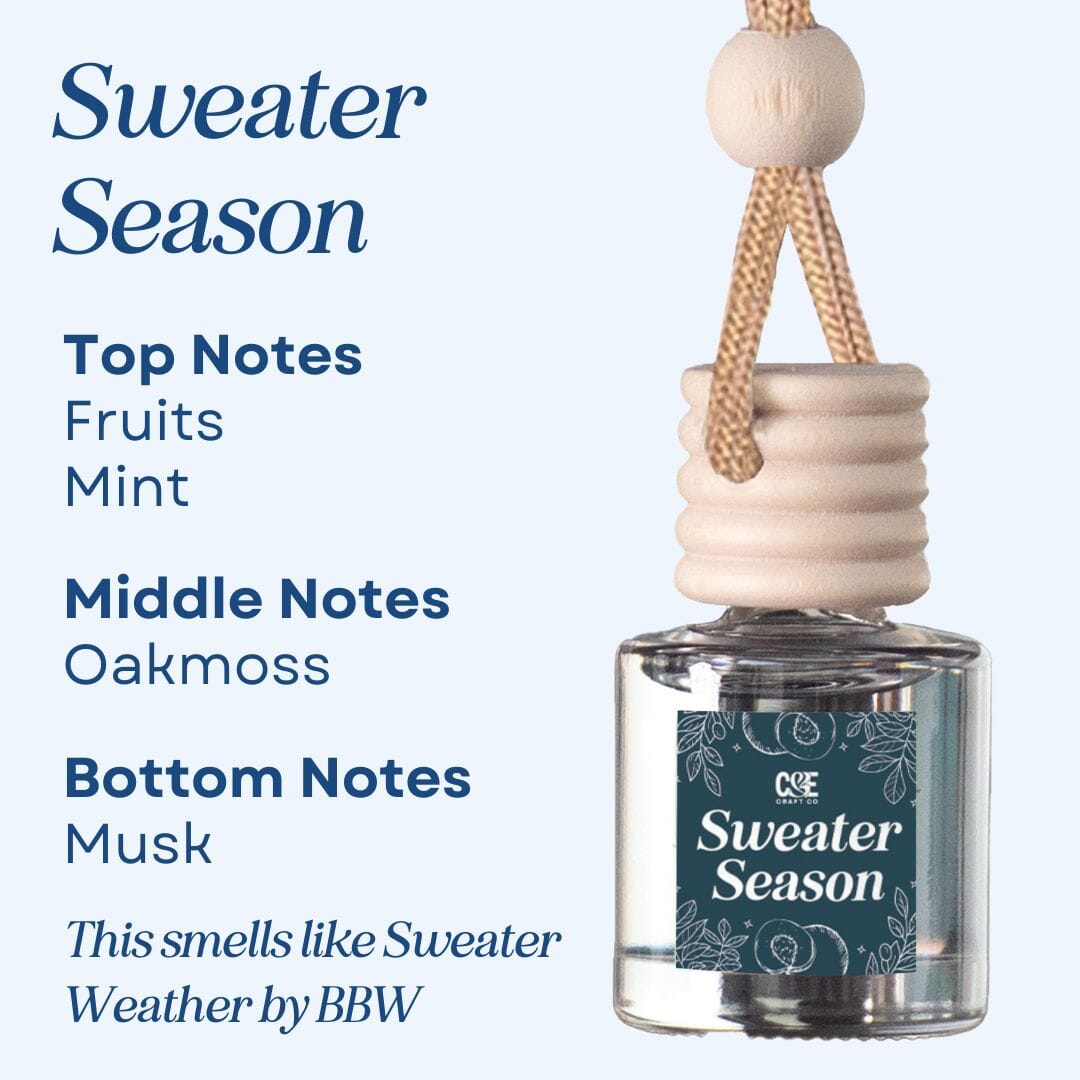 Sweater Season Scented Car Freshener