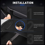 Seat Back Kick Protector for Model 3/Y | Storage Pockets | Easy Clean |