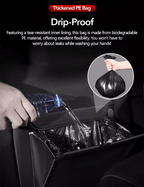 Seat Back Sunde Trash Bag for Tesla