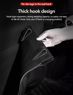 Seat Back Sunde Trash Bag for Tesla
