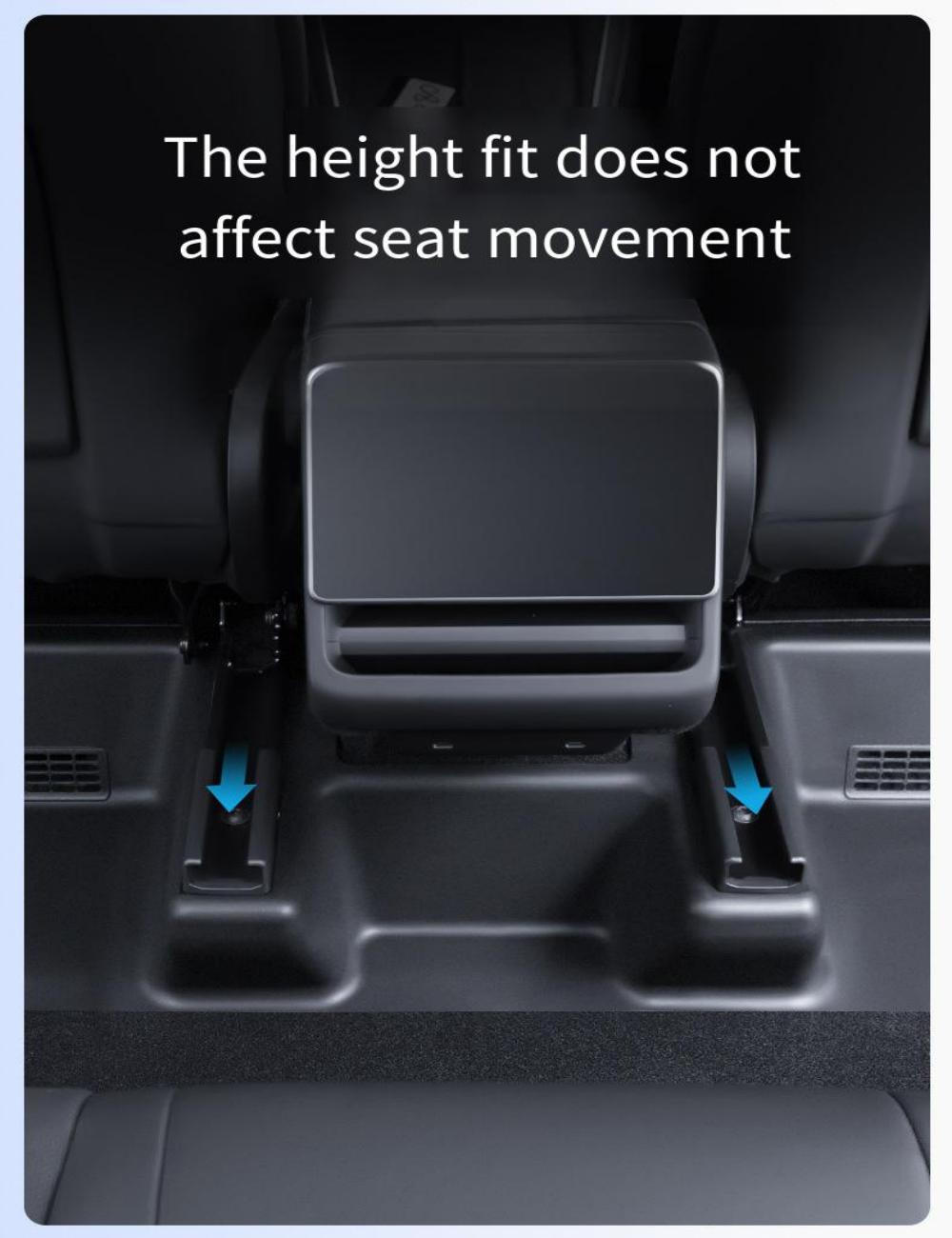 Seat Slide Rail Anti-Kick Guards for Model Y Juniper (5PCS) |