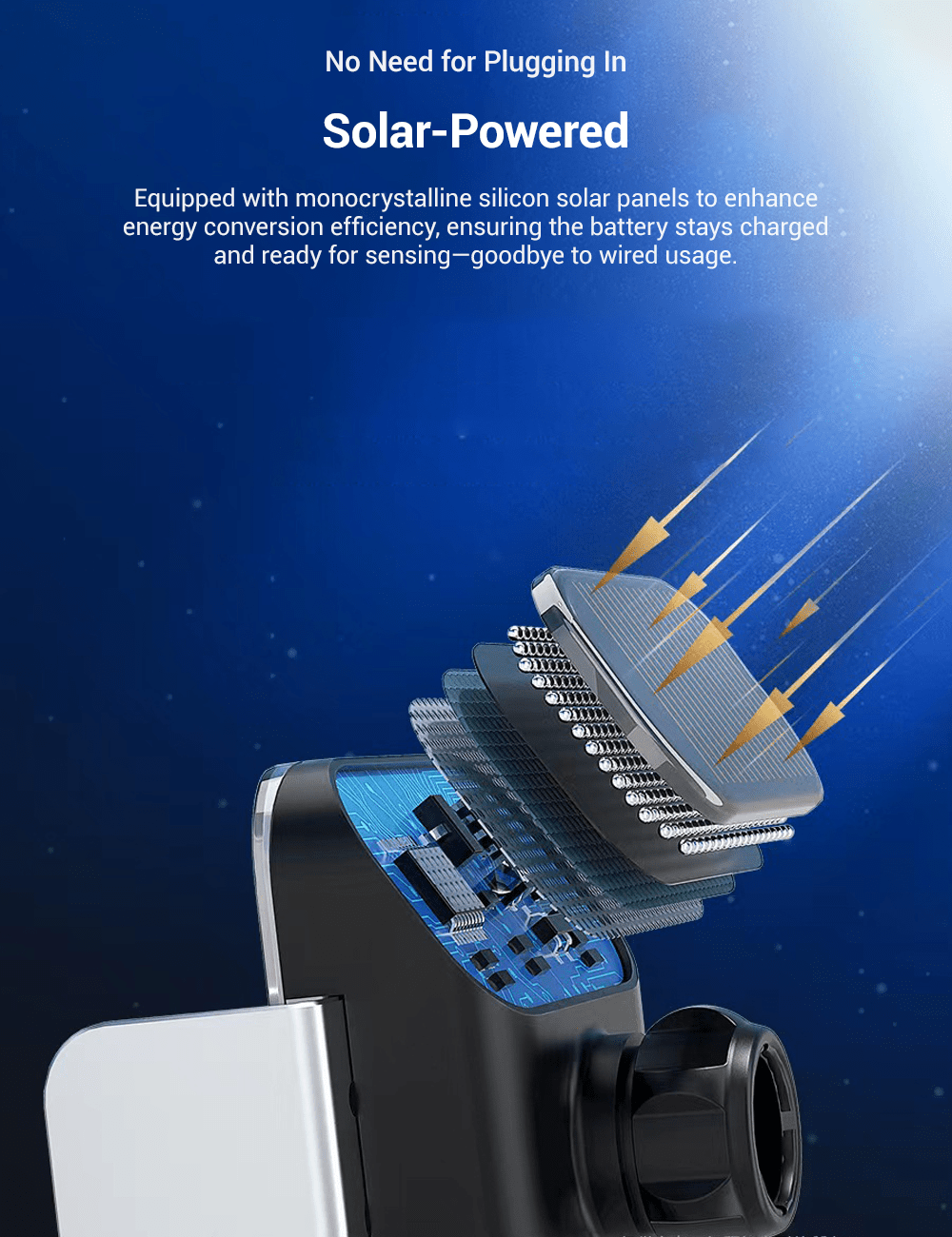 Solar Mobile Phone Holder for Model 3/Y |