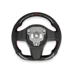 Sport Carbon Fiber Steering Wheel for Tesla Model 3 / Y【Style 25】