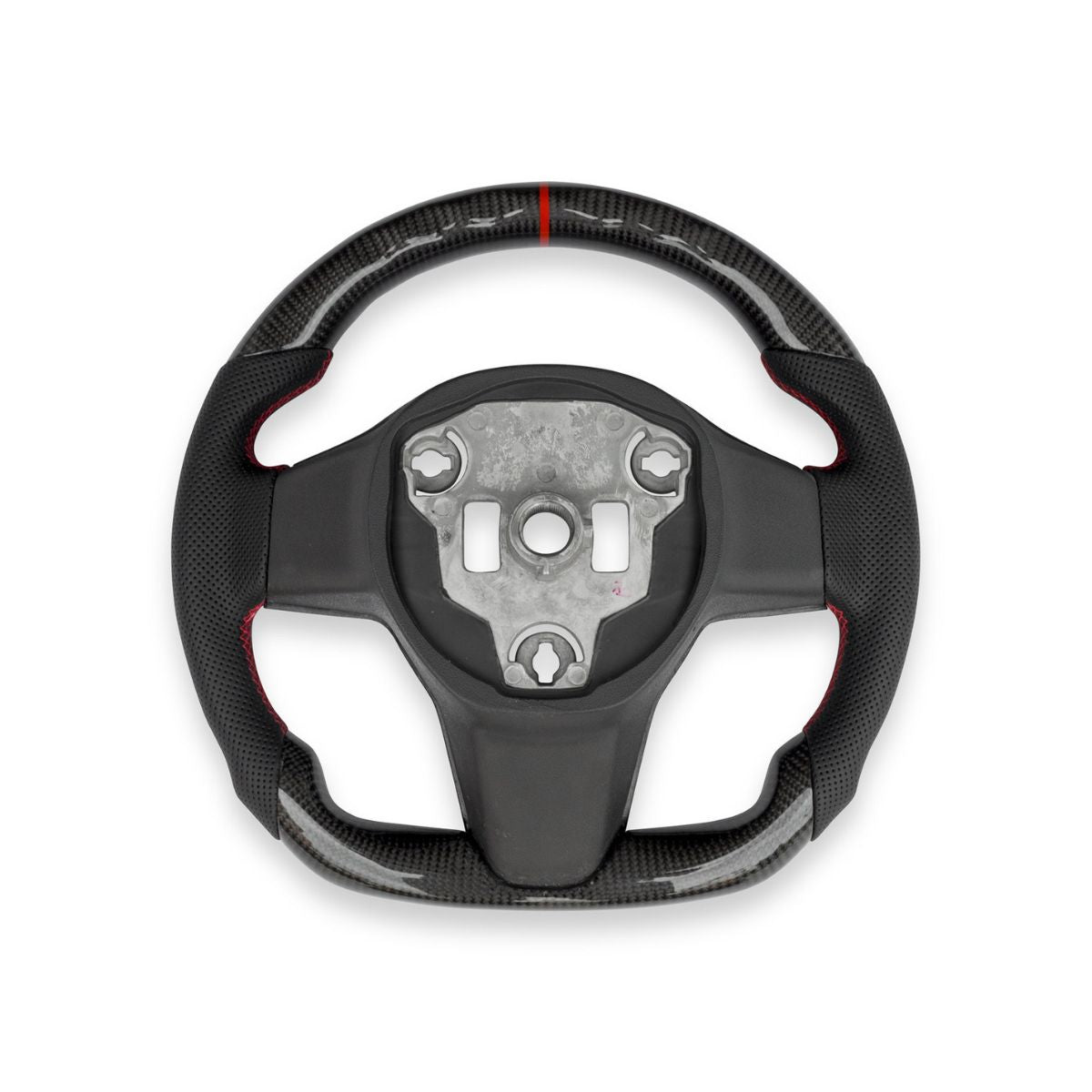 Sport Carbon Fiber Steering Wheel for Tesla Model 3 / Y【Style 25】
