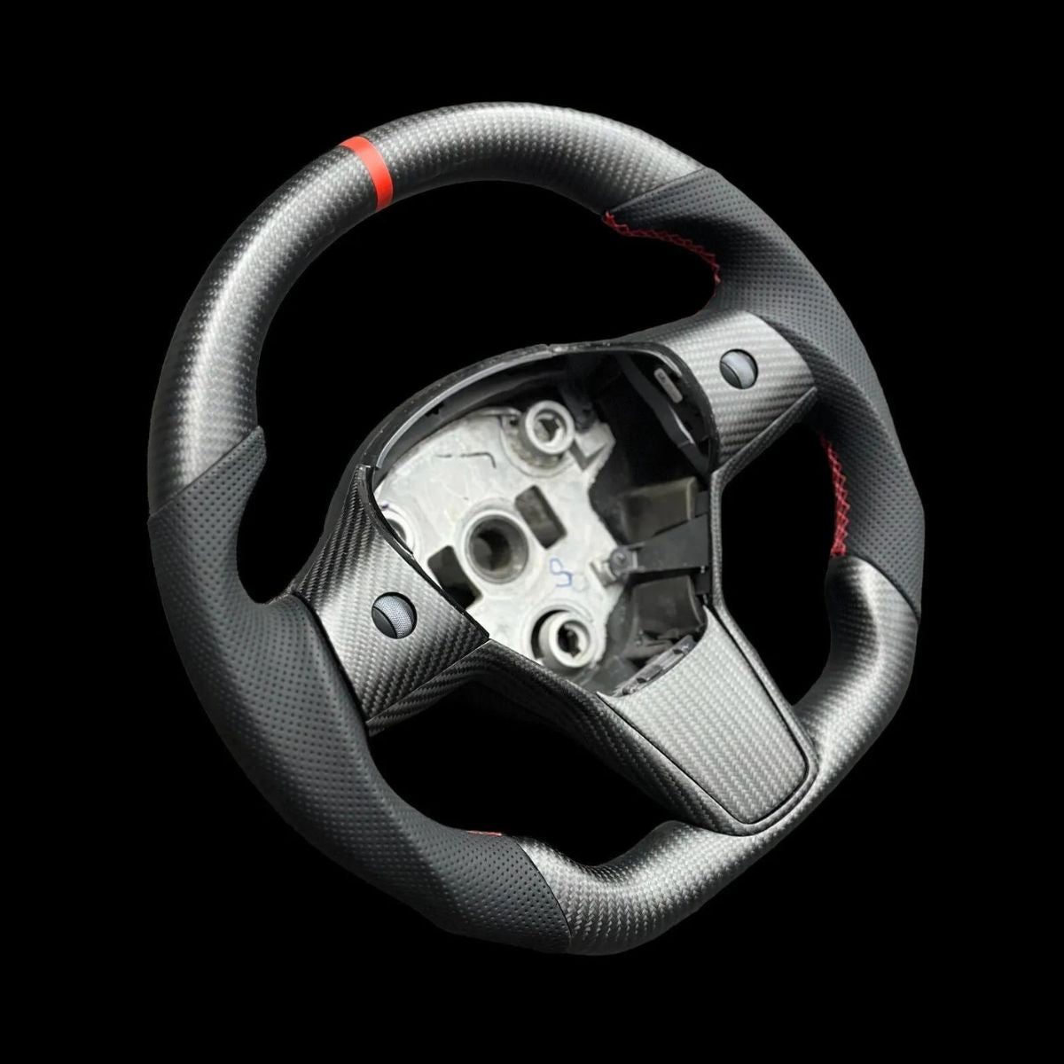Sport Carbon Fiber Steering Wheel for Tesla Model 3 / Y【Style 25】