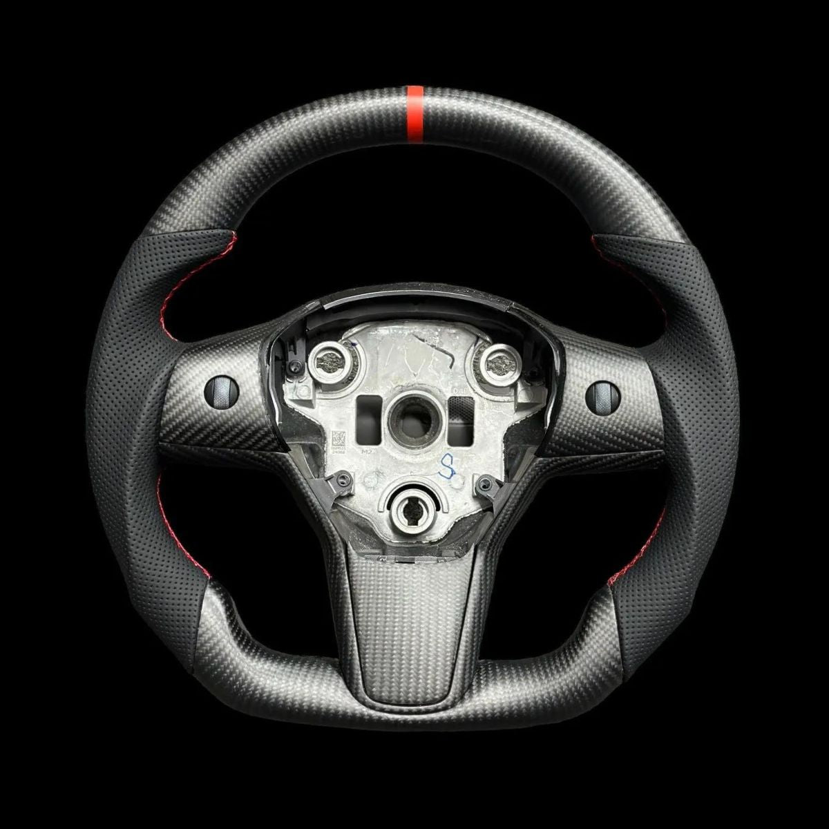 Sport Carbon Fiber Steering Wheel for Tesla Model 3 / Y【Style 25】