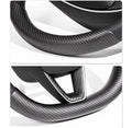 Steering Wheel Trim Covers for Model Y Juniper / Model 3 Highland | Real Dry Carbon Fiber