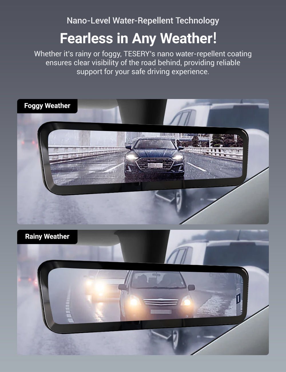 Streaming Rearview Mirror Recorder for Model 3 Highland / Model Y Juniper (HW4.0) |