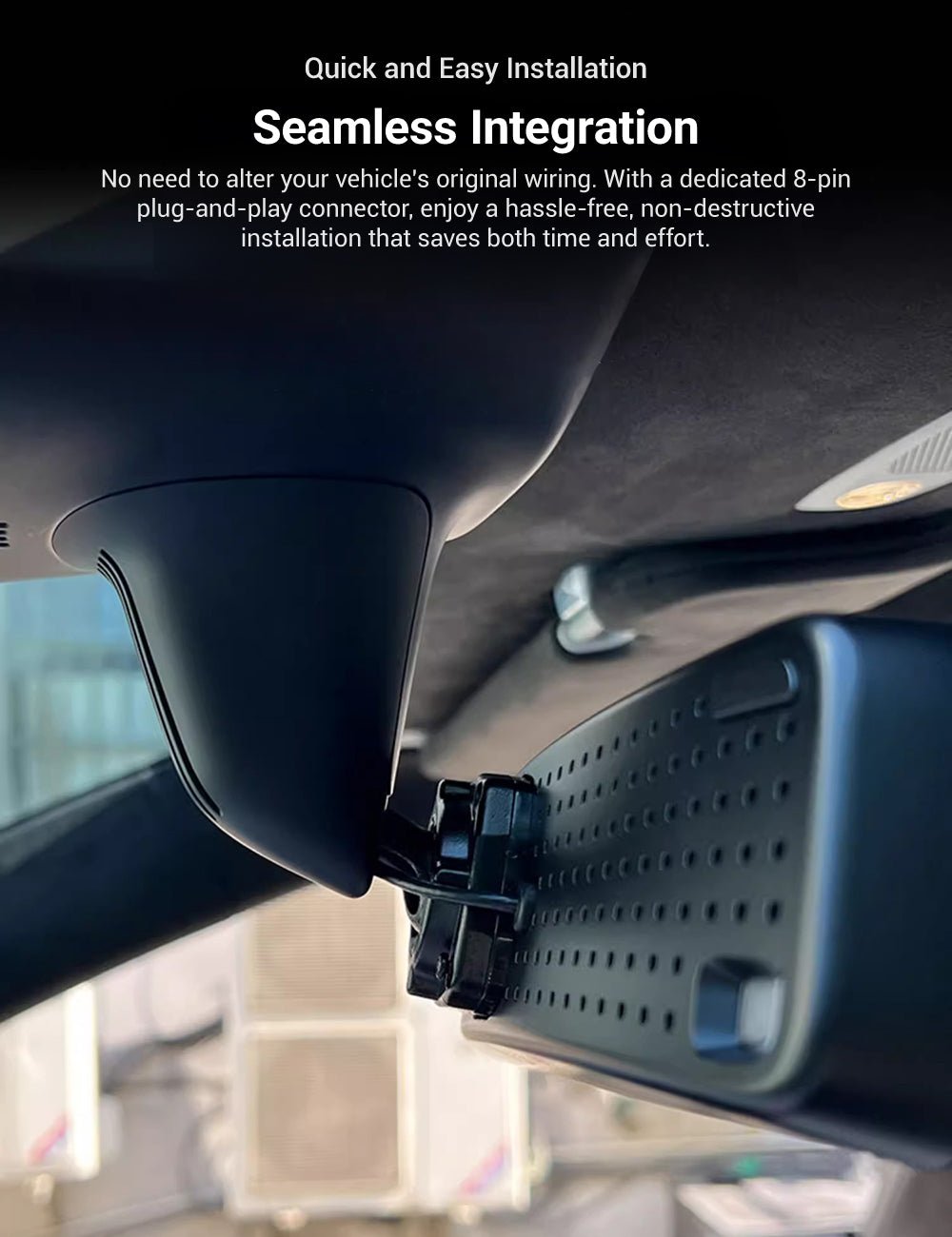 Streaming Rearview Mirror Recorder for Model 3 Highland / Model Y Juniper (HW4.0) |
