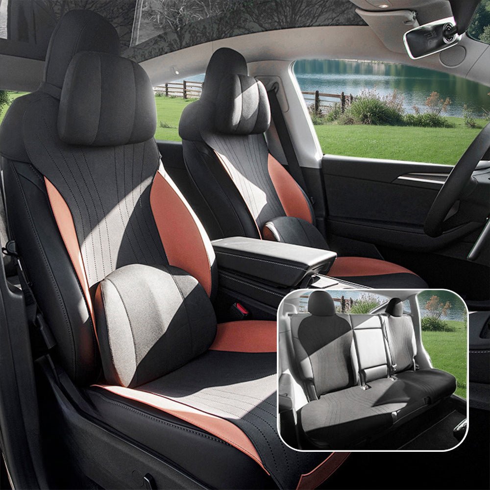 Suede Seat Covers for Tesla Model 3 & Model Y