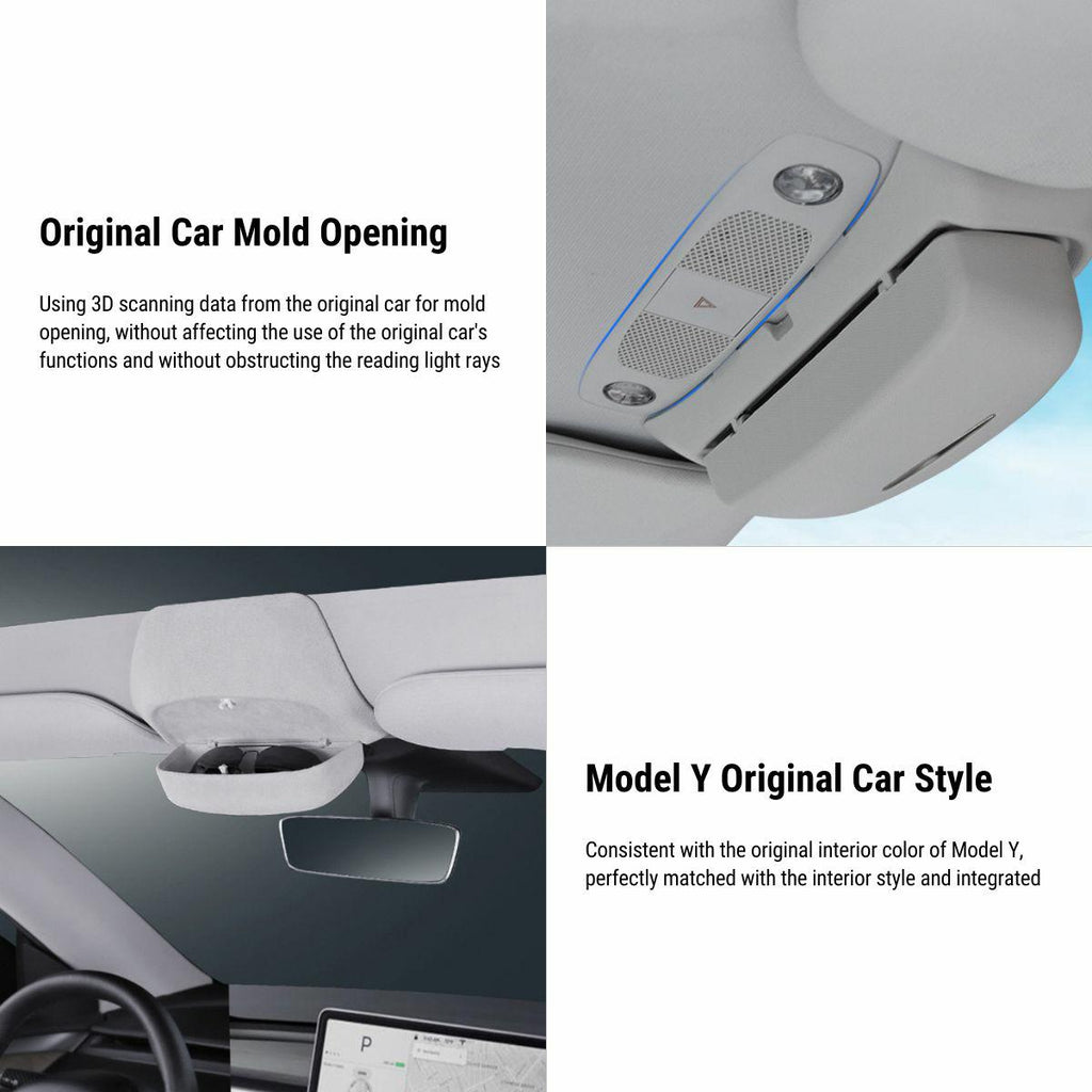 Sunglass Holder Storage Clip for Model Y |