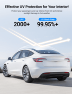 Glass Roof Sunshade for Tesla Model 3 |