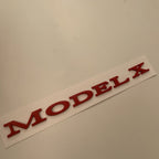 Letter Emblems for TESLA Tailgate | Multiple Colors | 3D ABS
