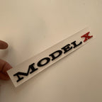 Letter Emblems for TESLA Tailgate | Multiple Colors | 3D ABS