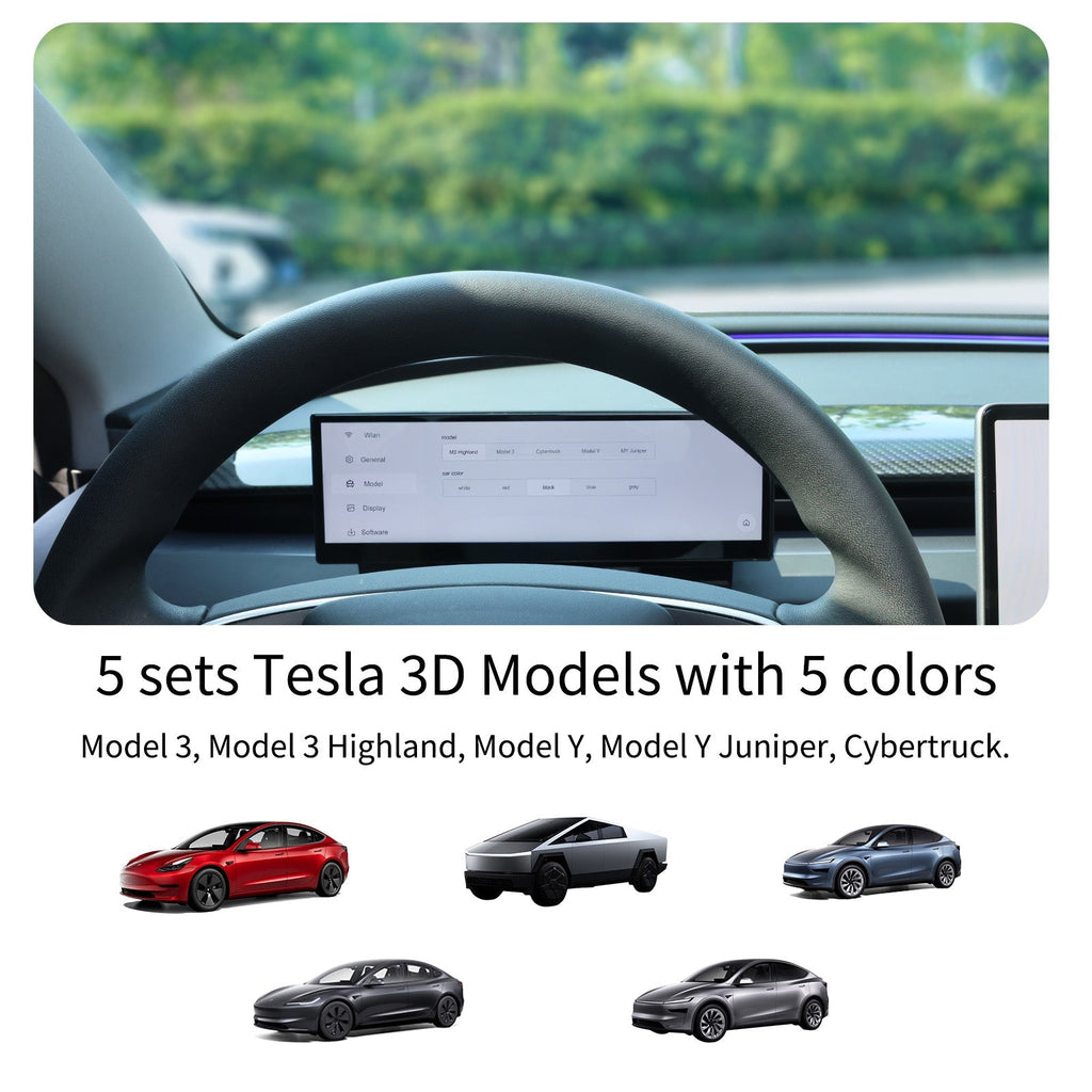 10.88′′ Touch Screen Instrument Cluster Dashboard Display for Model 3/Y