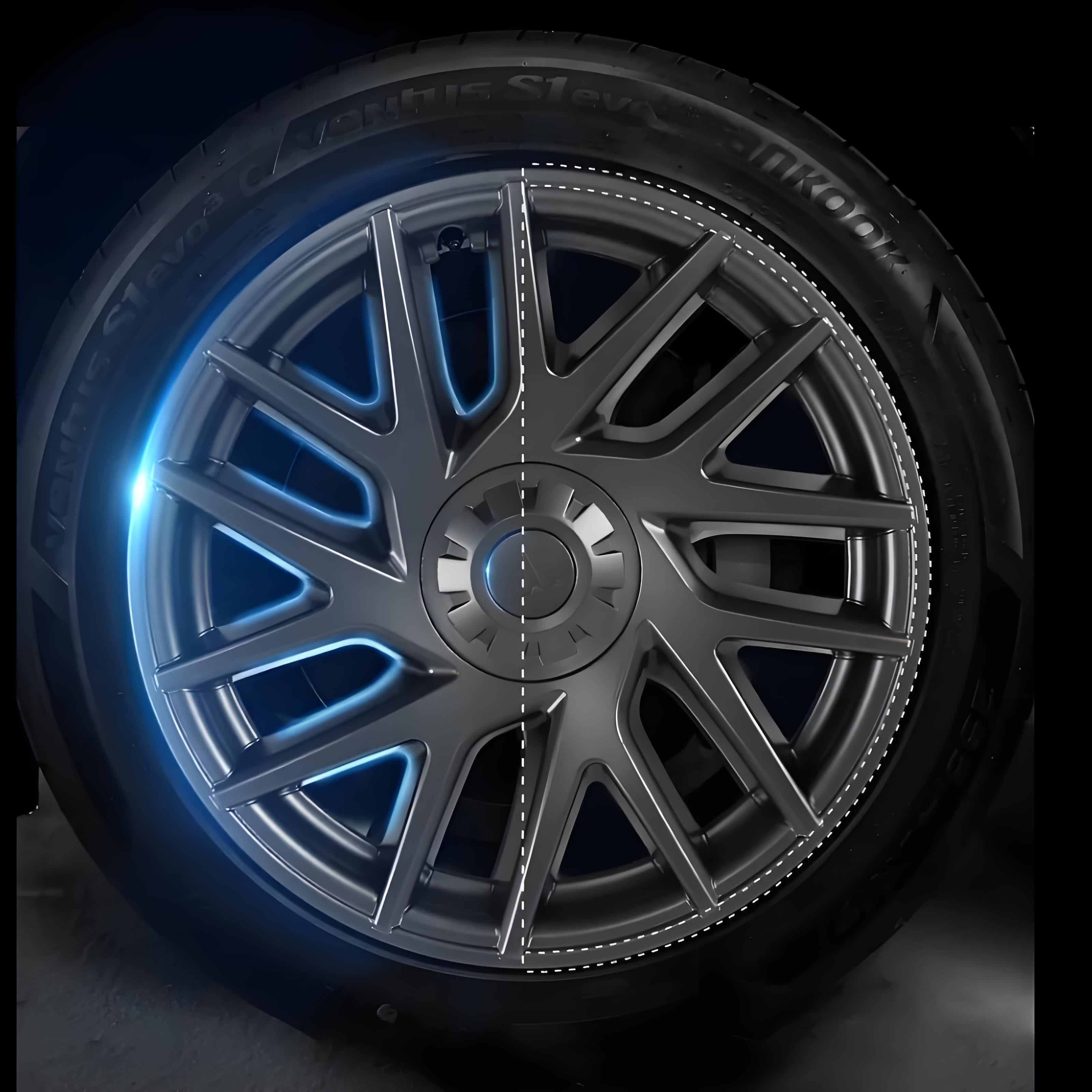 18″ Original Style Wheel Cover For Model 3 Highland (4PCS)