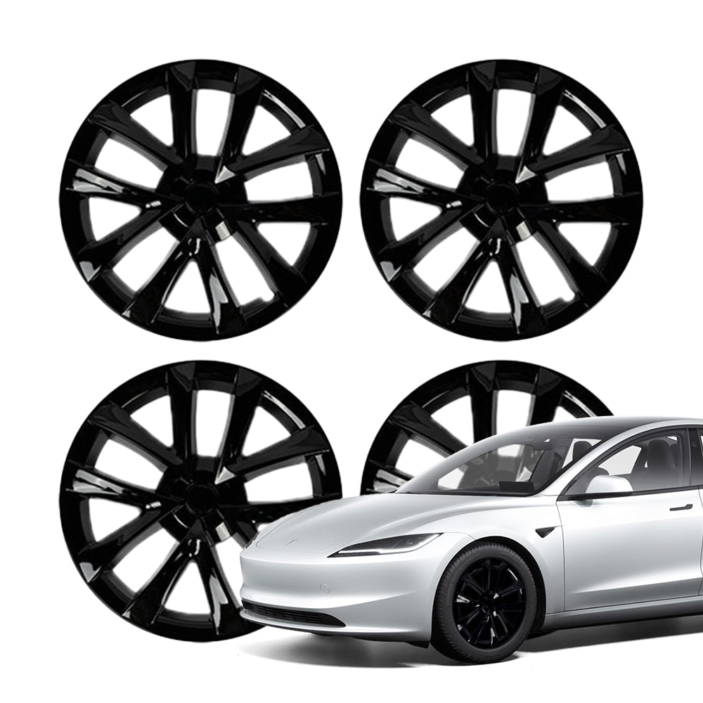 18″ Wheel Caps S Plaid Style for Tesla Model 3 (4PCS)
