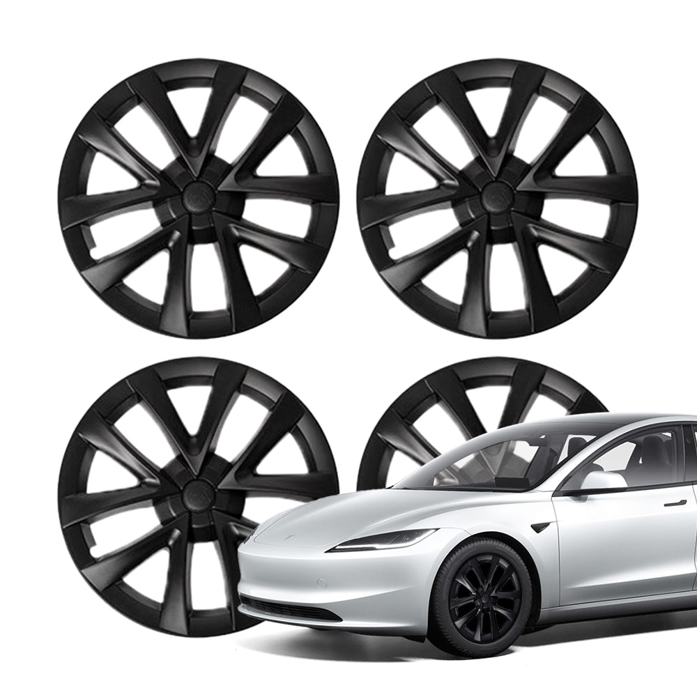 18″ Wheel Caps S Plaid Style for Tesla Model 3 (4PCS)