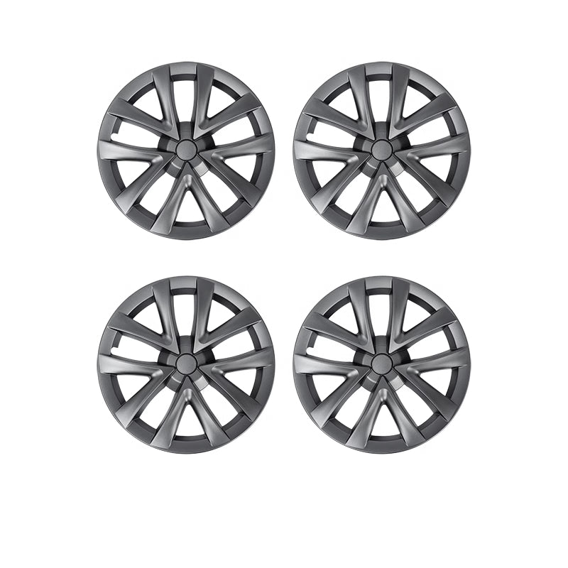 18″ Wheel Caps S Plaid Style for Tesla Model 3 (4PCS)