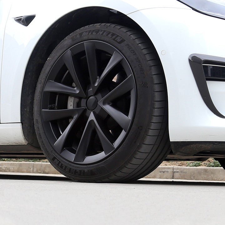 18″ Wheel Caps S Plaid Style for Tesla Model 3 (4PCS)