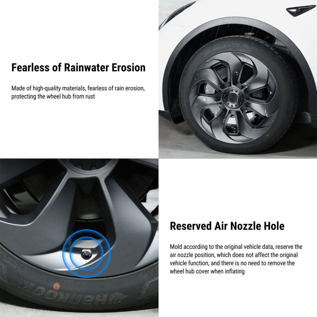 19″ Big Blade Wheel Covers For Model Y (4PCS)