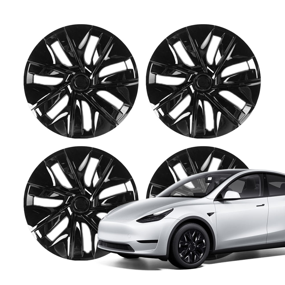 19″ Gemini Dark Wheels Cover for Model Y (4PCS)