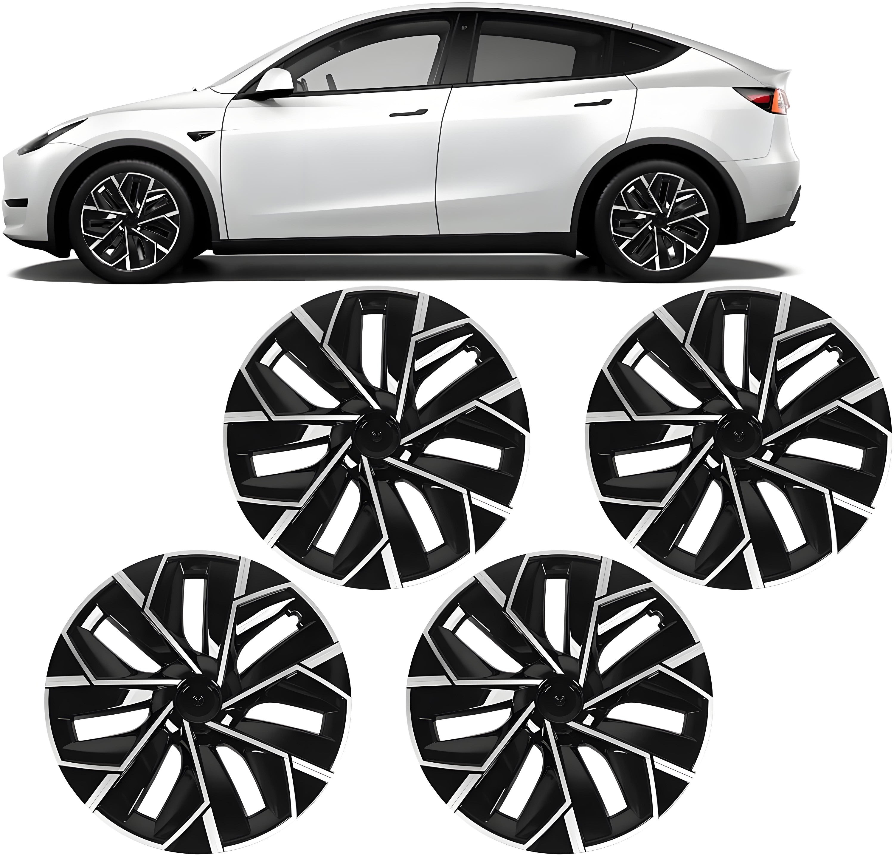 19″ Trinan Wheel Covers for Model Y (4PCS)