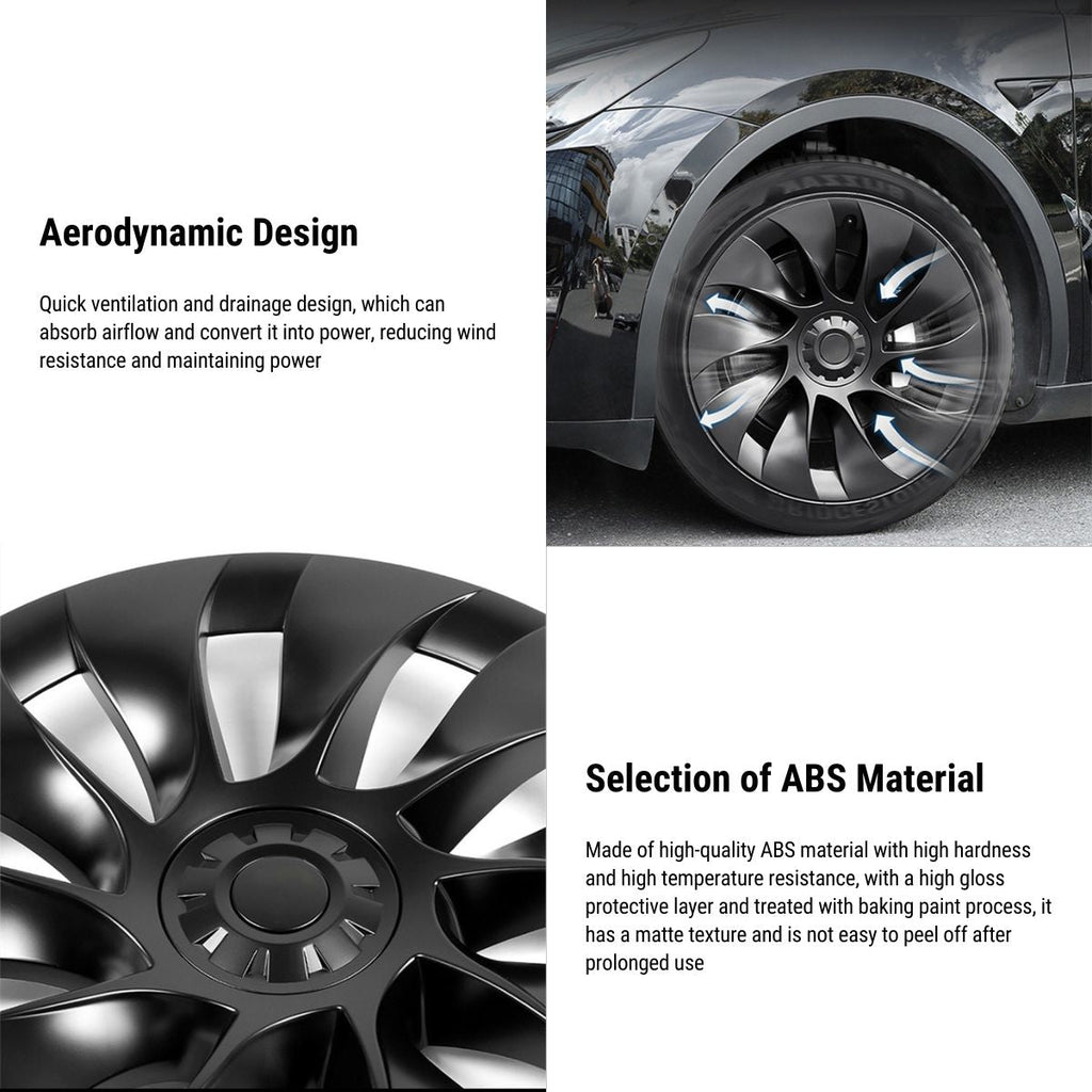 20″ Wheel Cover For Tesla Model Y (4PCS)