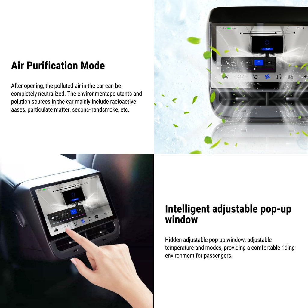 7" Rear Entertainment System for Model Y / 3